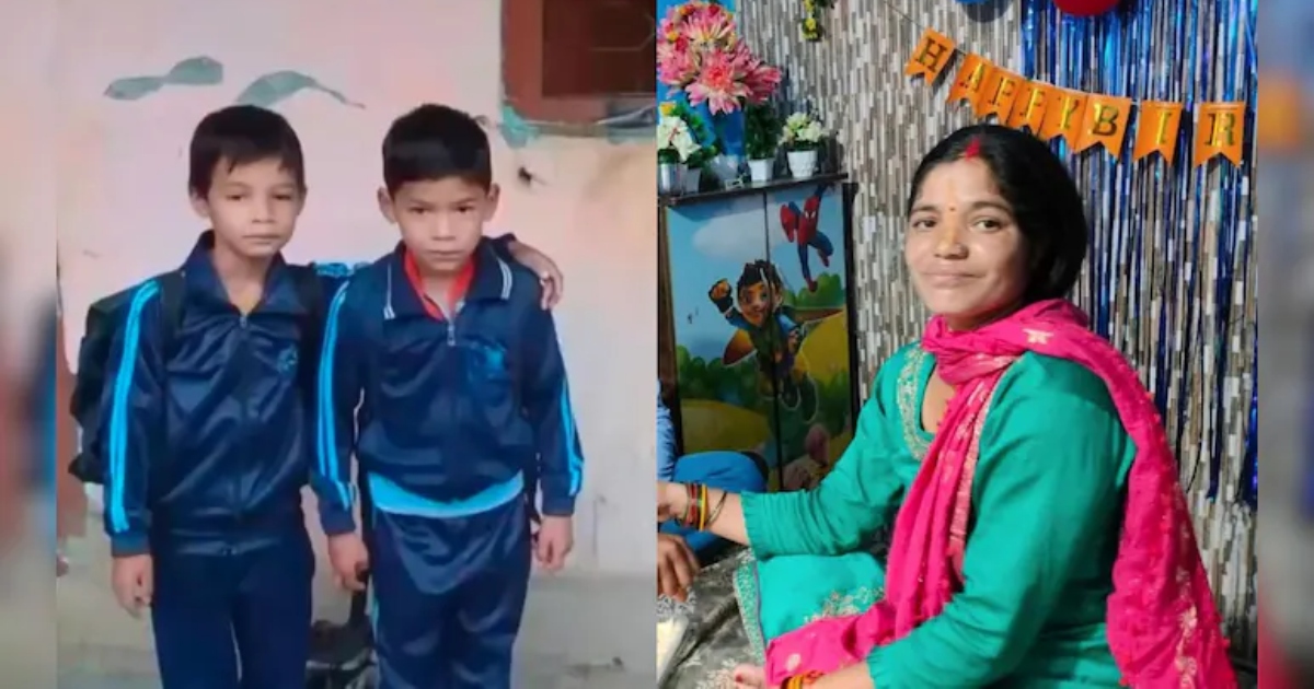 ভূমিধসে প্রাণ হারানো নারী ও তার যমজ সন্তান। কোলাজ: এনডিটিভি